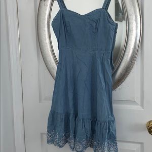 denim dress